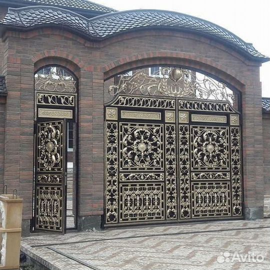 Ворота с калиткой