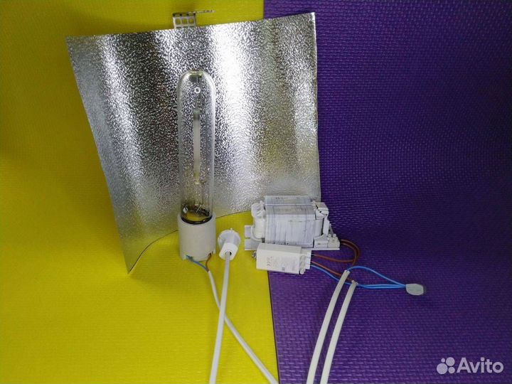 Светильники днат 250 ват с отражателем с лампой