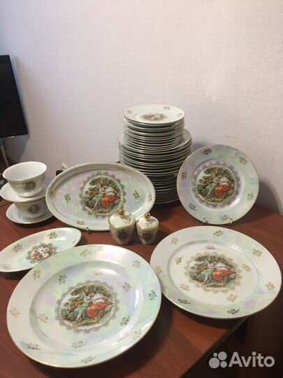 Сервиз столовый фарфоровый «Мадонна»