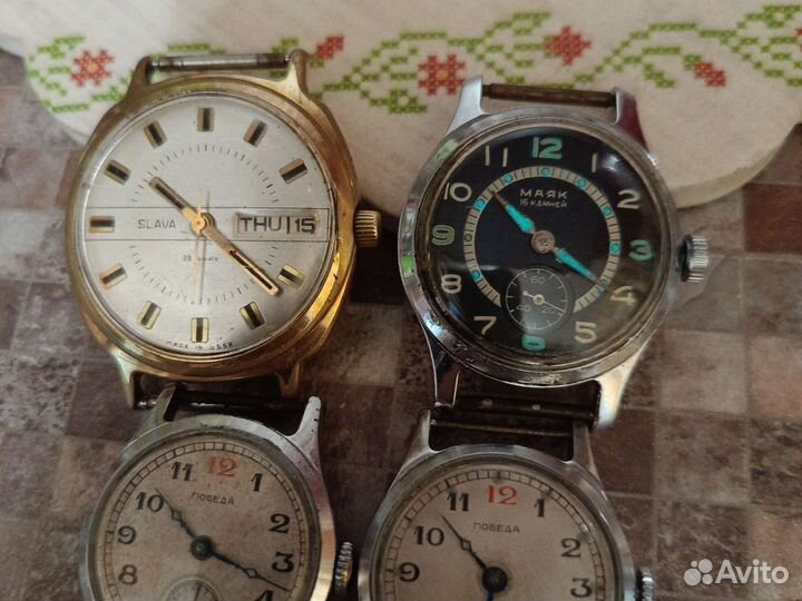 Часы Слава, Победа, Маяк, СССР