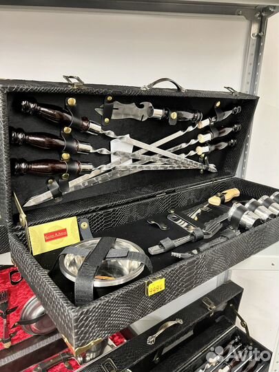 Шашлычный набор в кейсе от