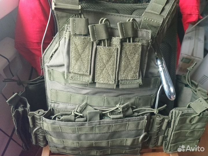 Бронежилет плитник с пластинами керамика бр5