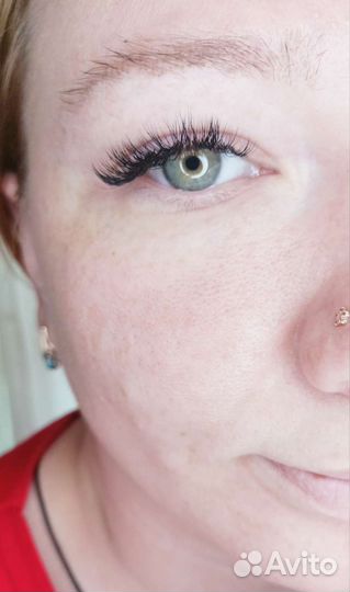Наращивание ресниц модель