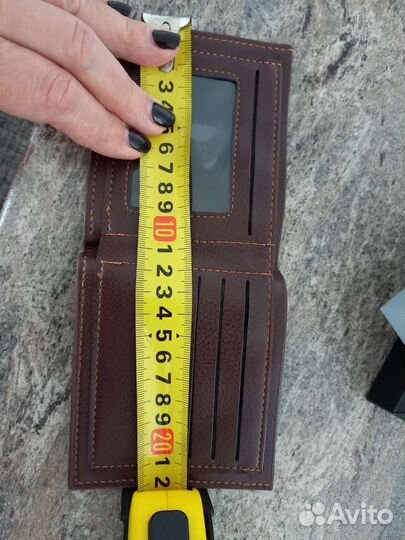 Кошелек мужской, натуральная кожа Guess