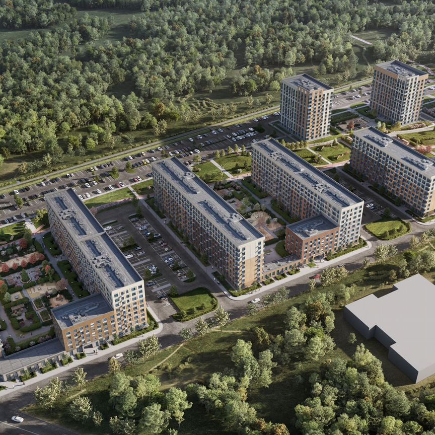 1-к. квартира, 35,7 м², 6/9 эт.