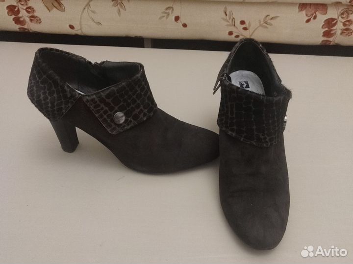 Ботильоны натуральная кожа 40