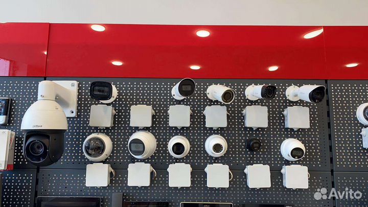 Установка камер видеонаблюдения