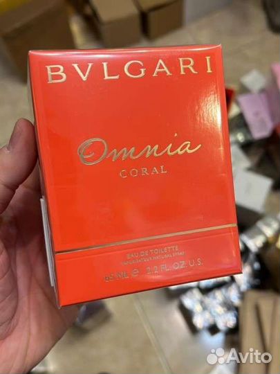 Туалетная вода bvlgari omnia coral