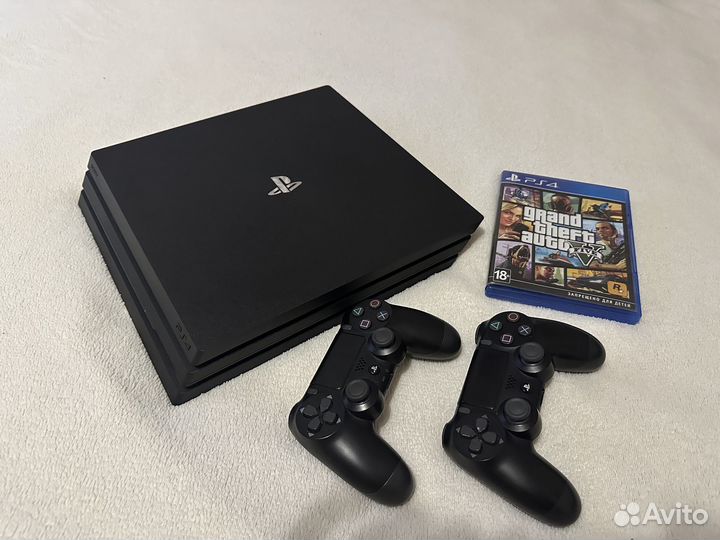 Sony playstation 4 pro с играми