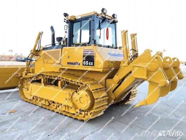 Стекло для бульдозера Komatsu D 65 EX-16 с доставк