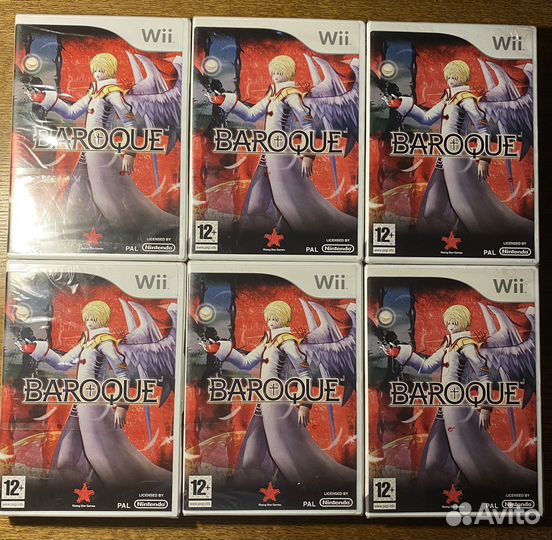 Baroque Nintendo Wii Новый Seald