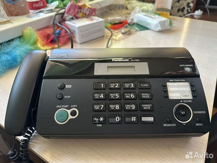 Факс panasonic kx ft984
