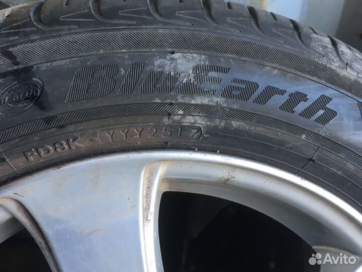 Диски r16 с шинами Yokohama 205/55/16 mictubisi