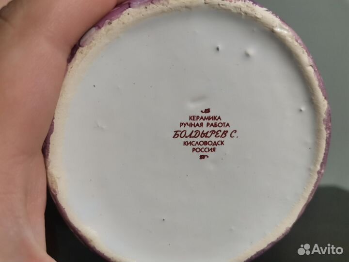 Керамическая ваза