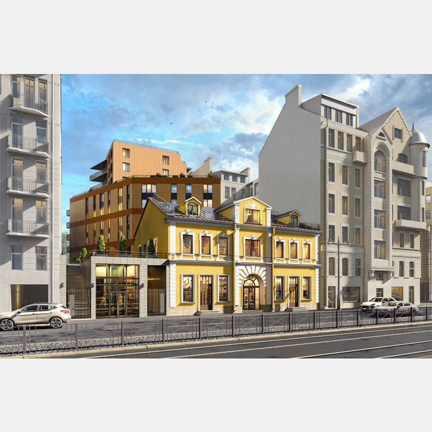 Апартаменты-студия, 41,8 м², 3/10 эт.
