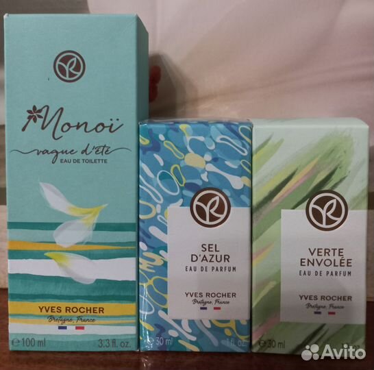 Парфюмерная туалетная вода Ив Роше Yves Rocher