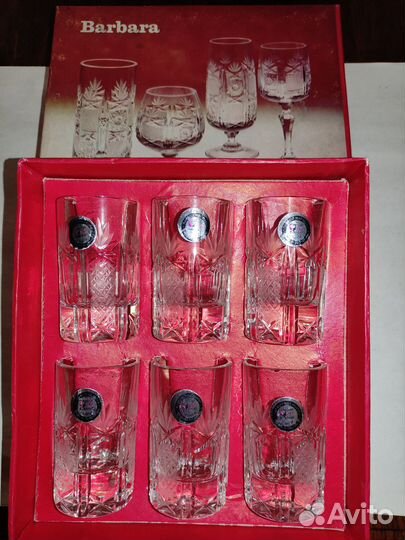 Хрусталь - стопки, розетки,салатницы