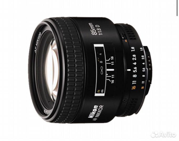 Объектив nikon 85 mm 1:8D