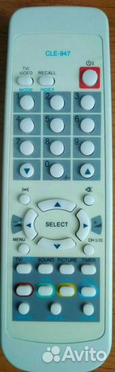 Пульт Hitachi CLE-947 для телевизора
