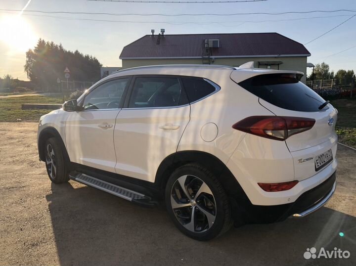 Продам подножки на Hyundai Tucson 2015-н.в