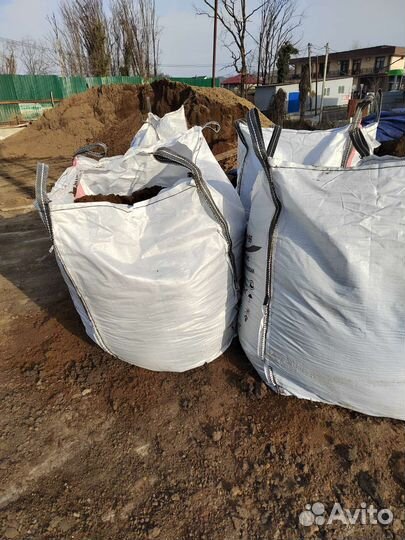 Чернозем перегной плодородный грунт биг-бэг