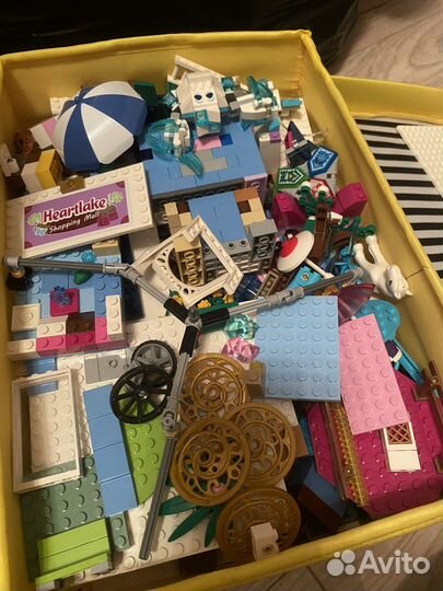 Lego с фигурками (минимум 8-9 наборов) 7 кг