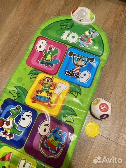 Chicco jump and fit playmat, классики