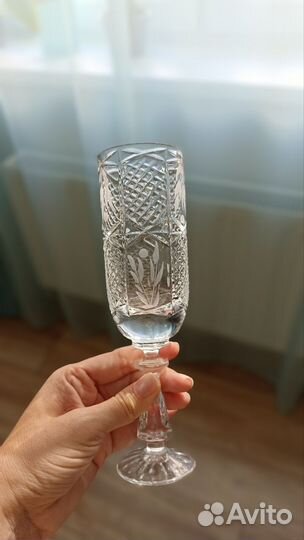 Бокал советский хрусталь
