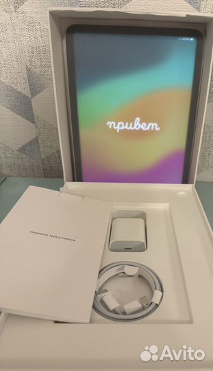 Уникальный Apple iPad 10.9 2022 silver + sim 64 Гб