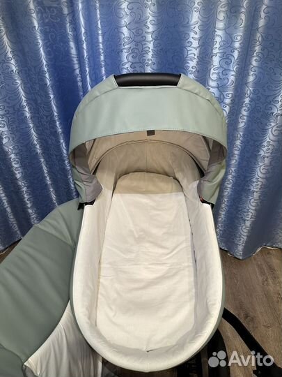 Коляска 3 в 1 Aroteam Cocoline (цвет шалфей)