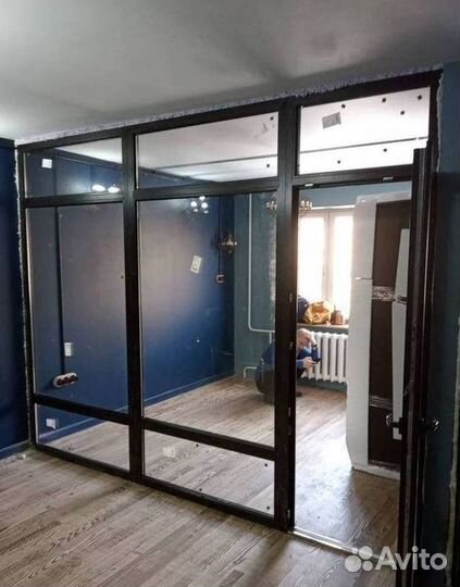 Остекление окон и балконов пвх