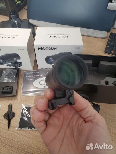Новый Магнифер holosun hm3x. Оригинал