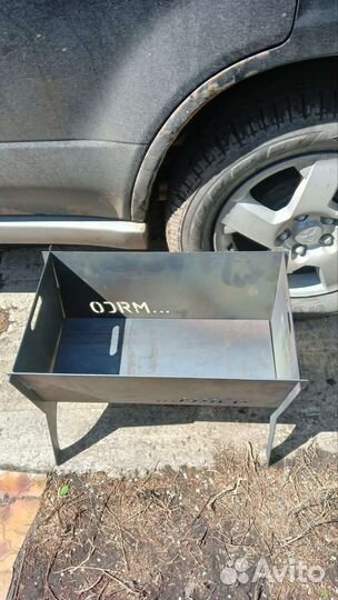 Мангал разобрать 2мм, 3 мм дно