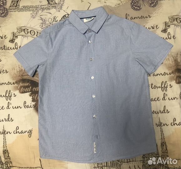 Рубашки школьные для мальчика 140-146