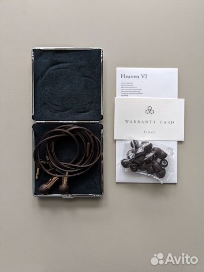 Наушники Final Audio Heaven VI, Gold