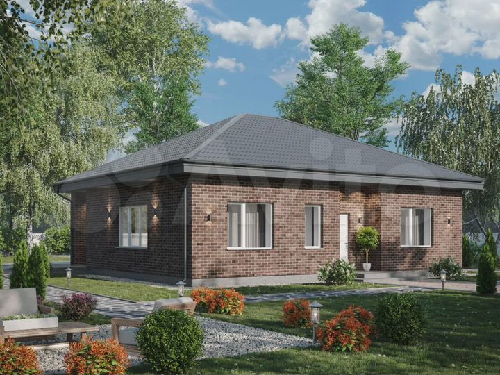 Дом 95 м² на участке 6 сот.