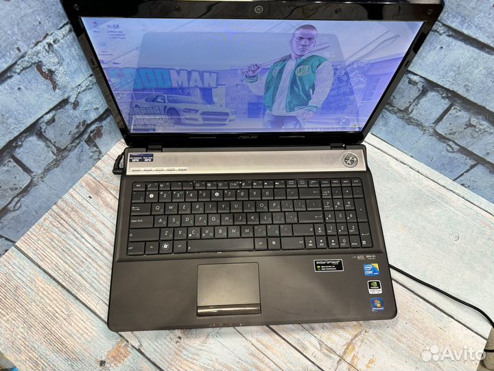 Ноутбук для офиса и дома Asus/6gb/ssd240/HD