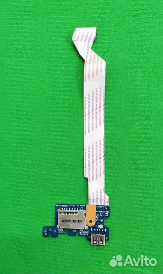 Доп плата USB Card-reader HP 15-ac071ur