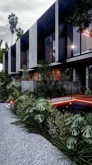 Дом 140 м² на участке 100 м² (Индонезия)