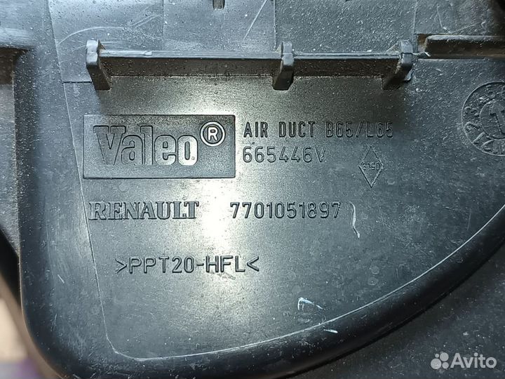 Корпус отеплителя Renault Symbol Печка