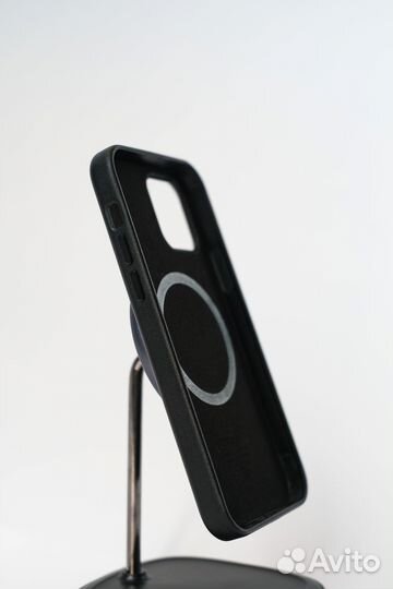 Чехол iPhone 13 mini кожаный MagSafe