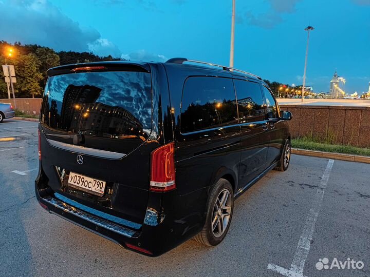 Трансфер такси минивэн Mercedes V класс