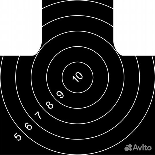 Мишень для стрельбы (грудная)