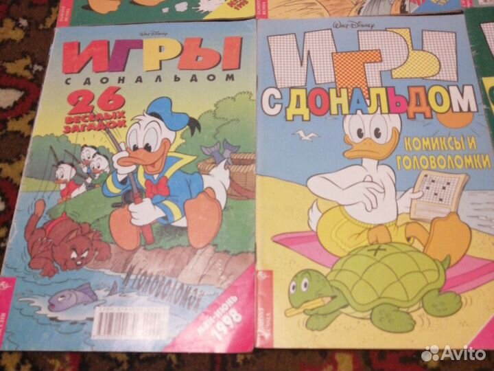 Журналы игры с дональдом