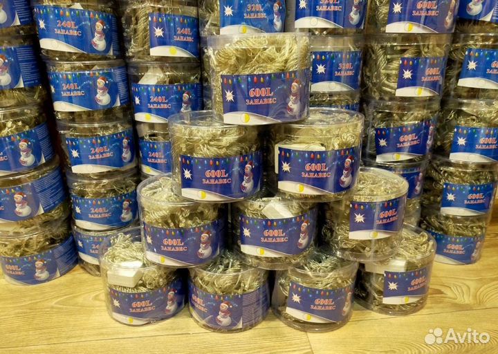 Гирлянда штора/Занавес