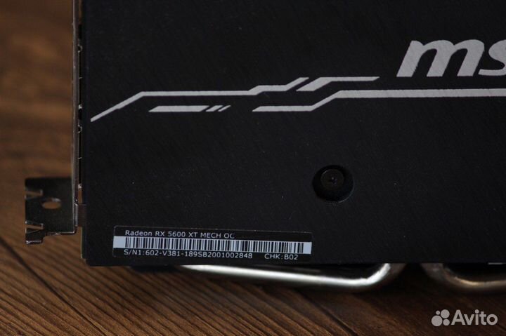 Видеокарта rx5600xt