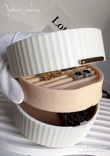 Новая красивая шкатулка для украшений миниатюрная