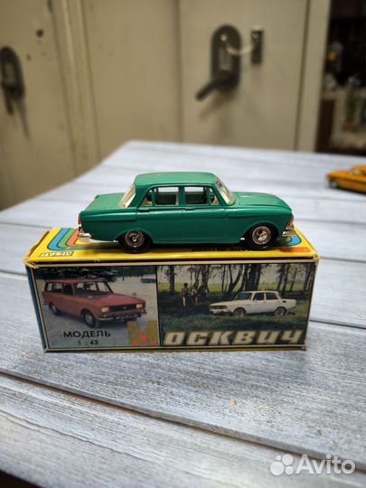 1:43 СССР москвич 412 А2 1980г