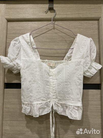 Белый топ Shein