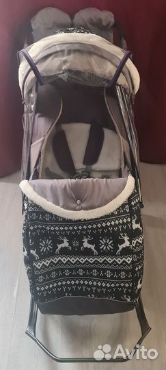 Коляска санки